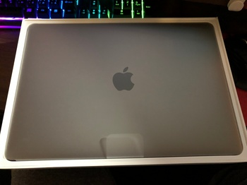 MacBookPro2017スペースグレー２